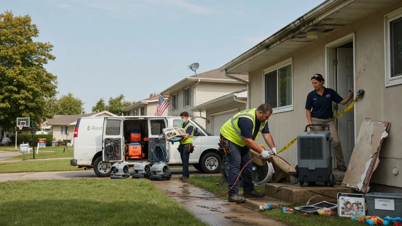 Water Damage Restoration in Claypool, IN near me